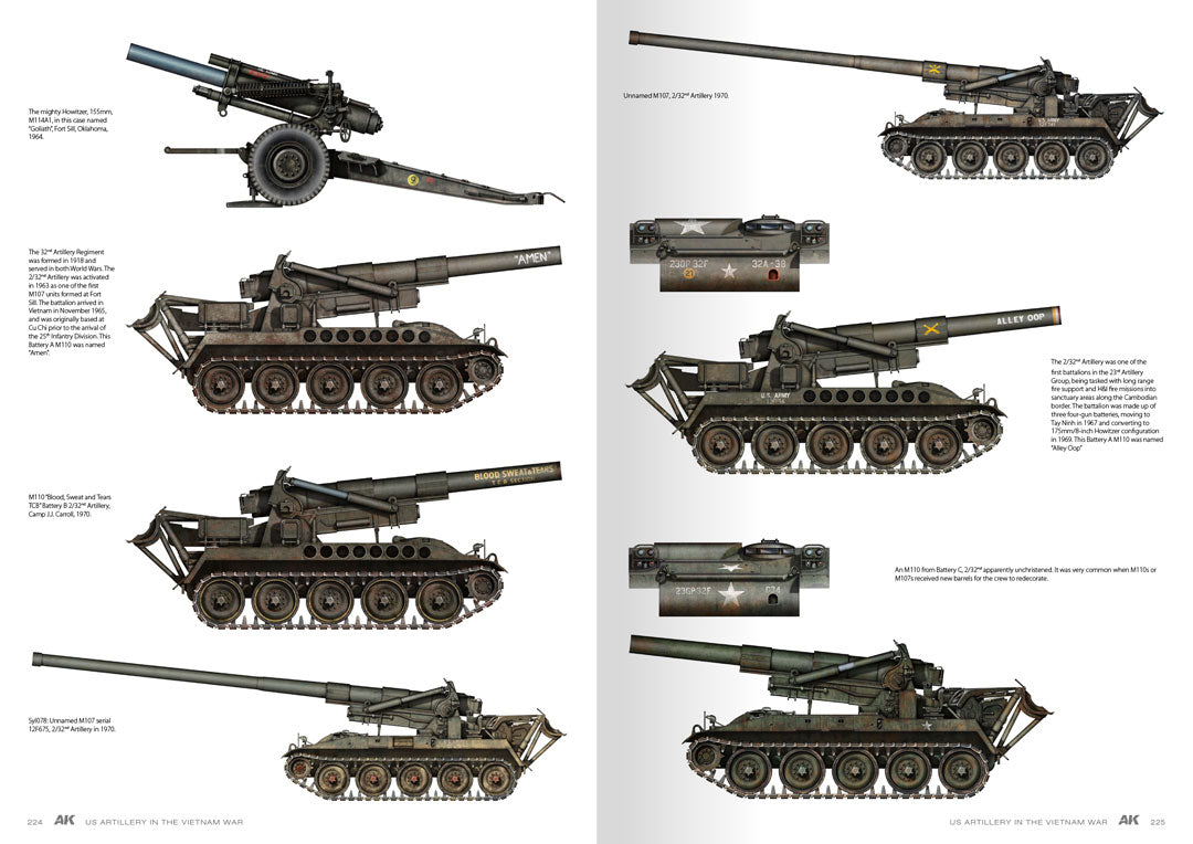 AK Interactive American Artillery in Vietnam vol.2 (English) | 8435568334328