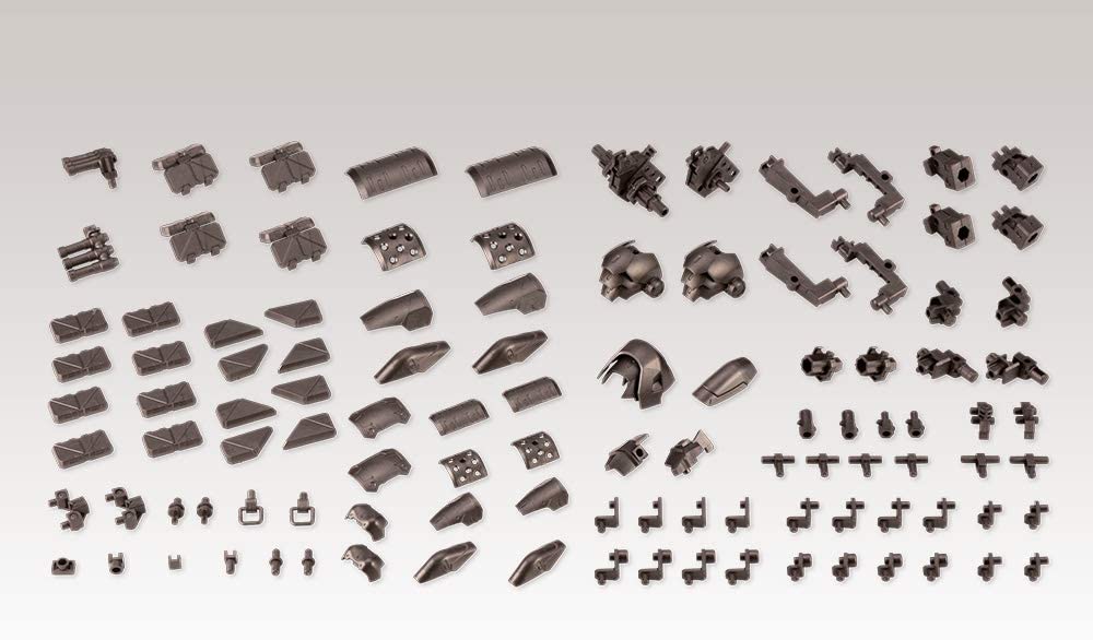 Kotobukiya MSG Mecha Supply Assort 04 EX Armor Set, Gun Metal Ver. | 190526024458