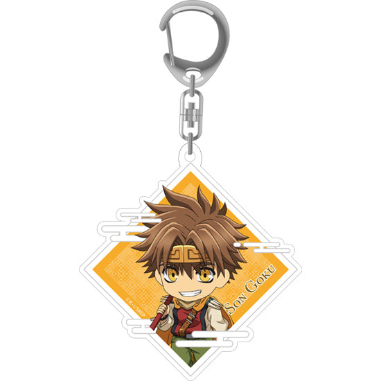 Saiyuki Reload Zeroin Series Son Goku Nendoroid Plus Acrylic Keychain | 4580590159419