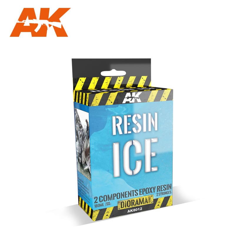 AK Interactive Resin Ice - 2 Components | 8436564920942