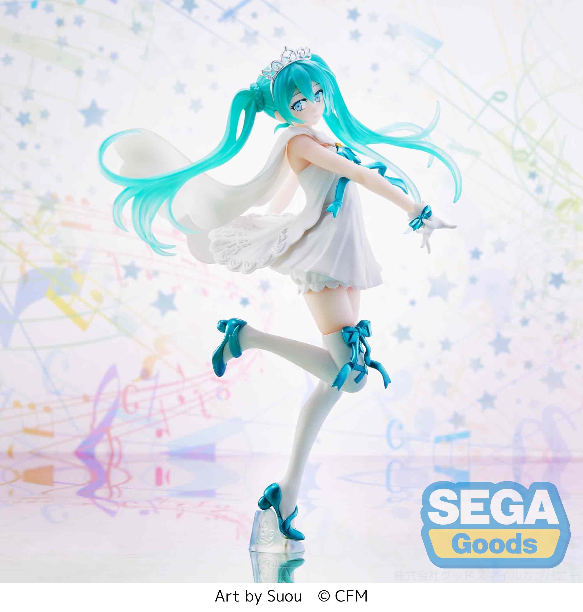 Hatsune Miku Series Miku 15th Anniversary Suou Ver. SPM Figure | 4580779506386