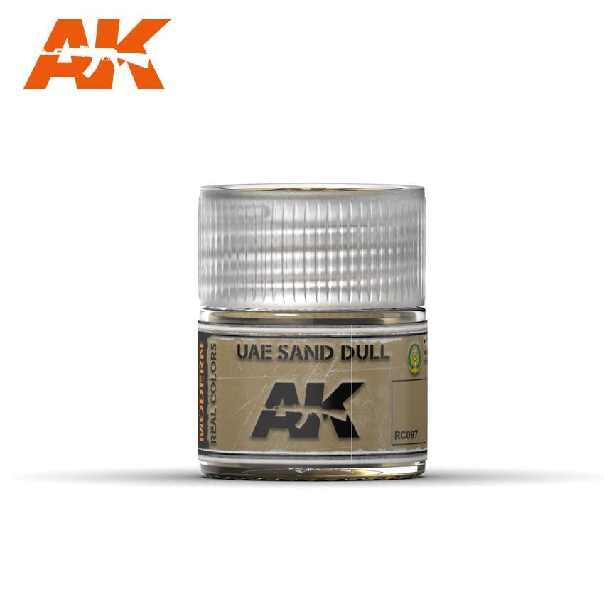 AK Interactive Real Colors UAE Sand Dull 10ml | 8436564923301