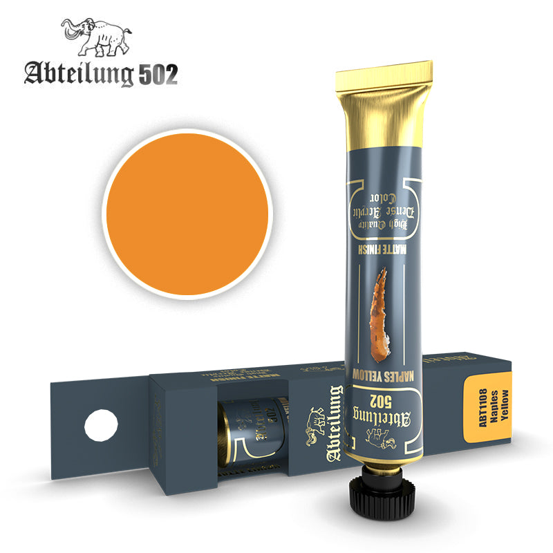 Abteilung502 High Quality Dense Acrylic, Naples Yellow | 8435568308541