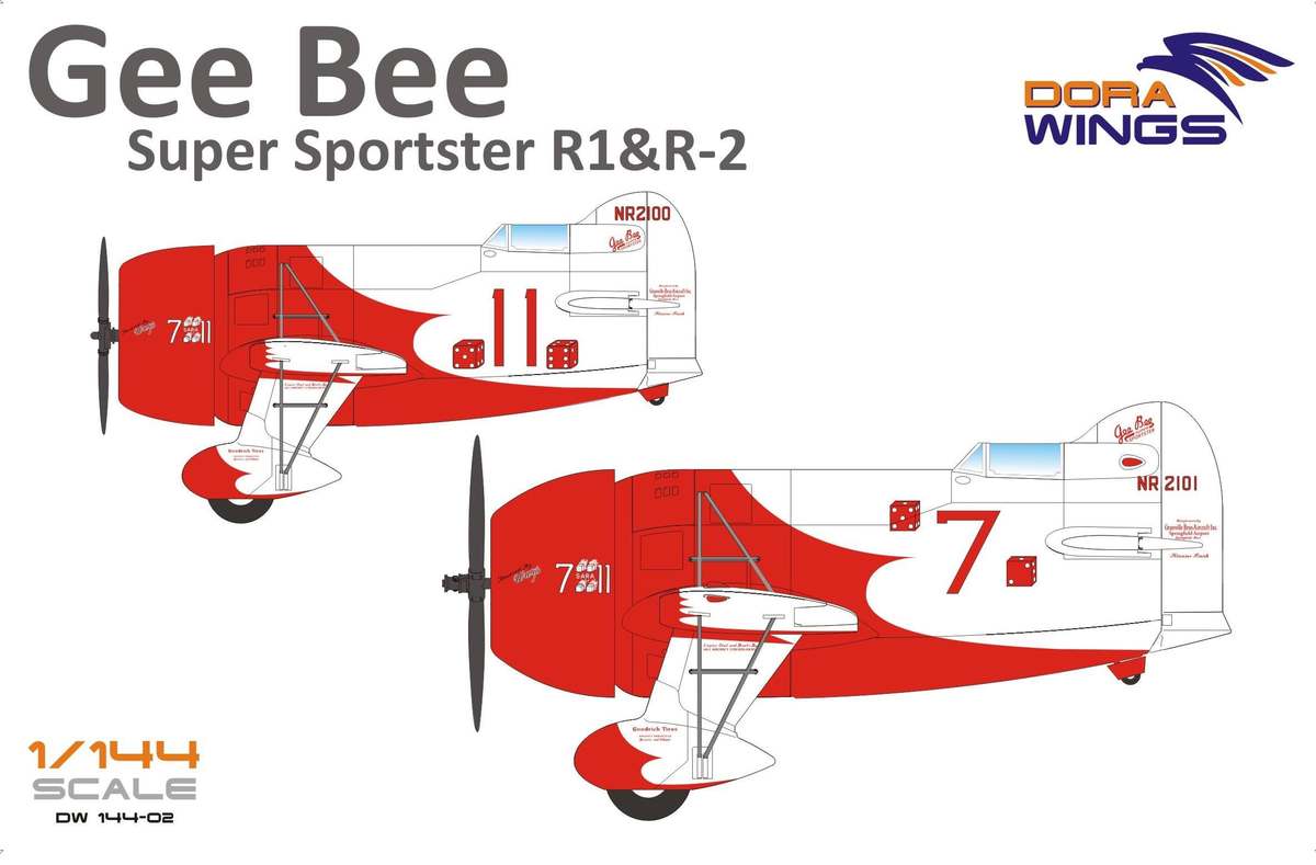 Dora Wings Gee Bee Super Sportster R1&R-2 (2 in 1) | 4820237050021
