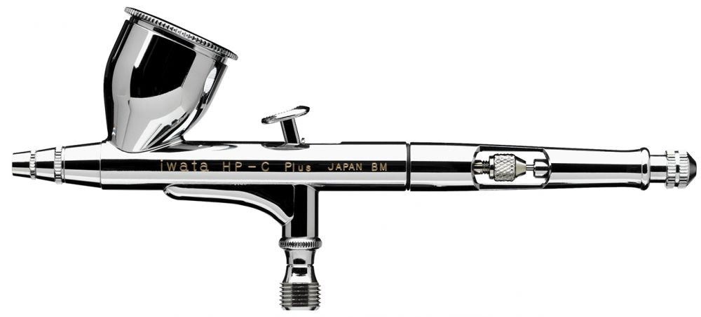 IWATA High Performance HP-C Plus Gravity Feed Dual Action Airbrush | 734748050415