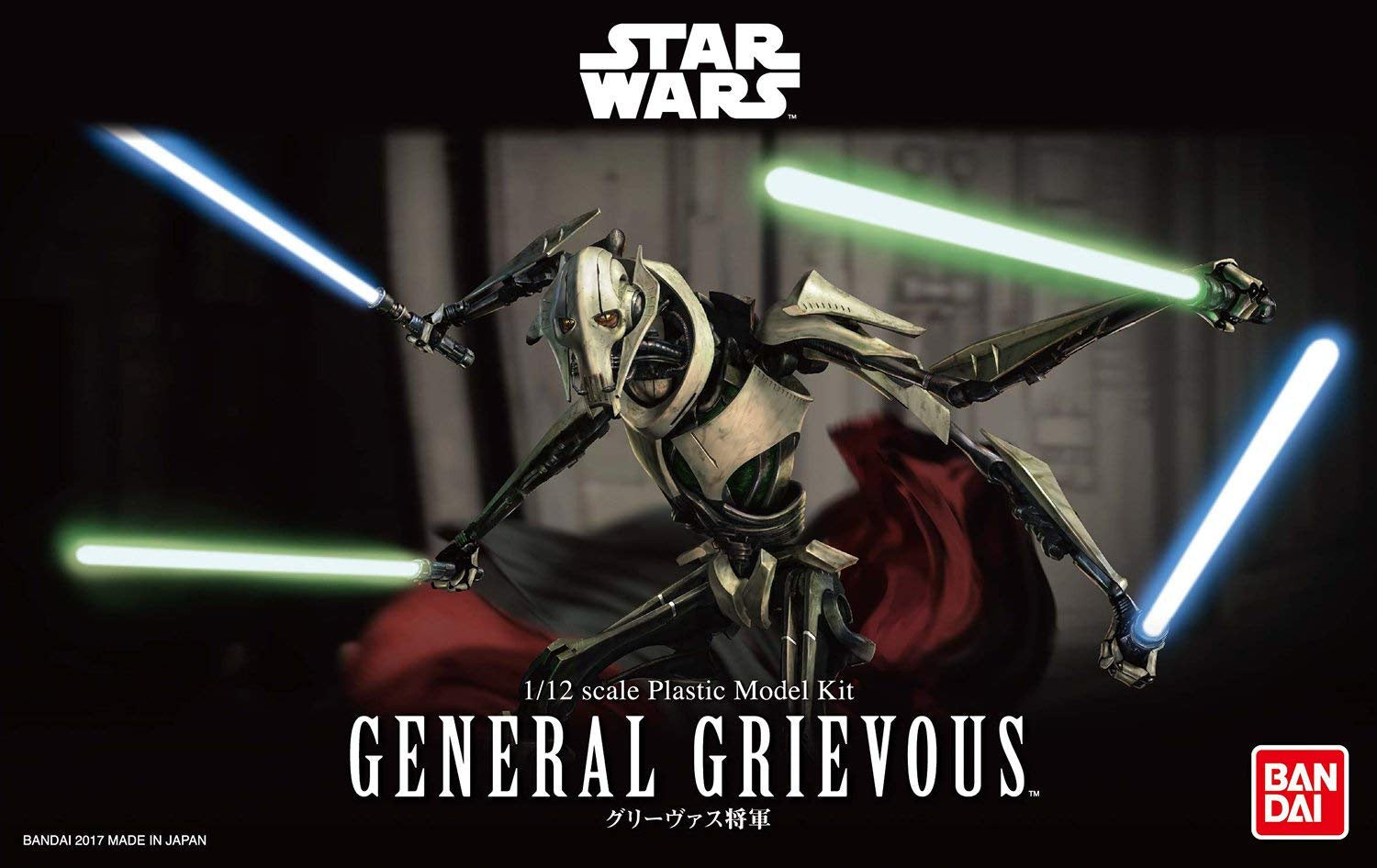 Bandai Star Wars Character Line 1/12 General Grievous 'Star Wars' | 4549660167433