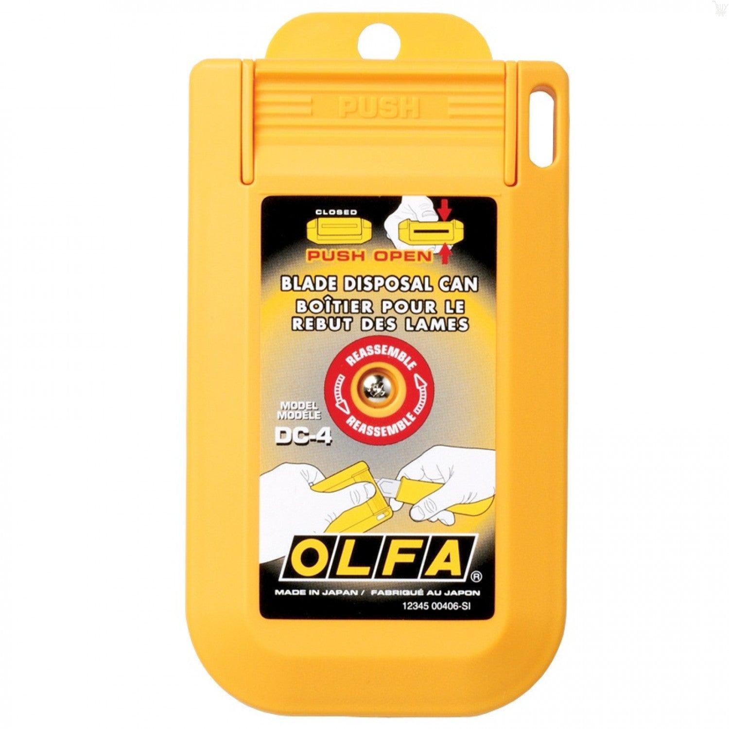 OLFA DC-4 Blade Disposal Case with Mounting Hole | 91511400809