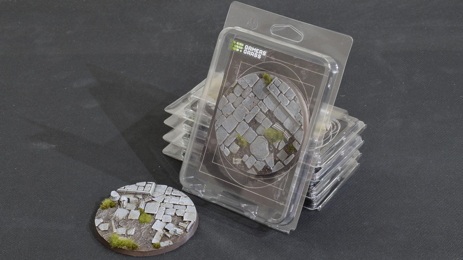 Gamers Grass Battle Ready Bases - Temple - Round 100mm (x1) | 738956789211