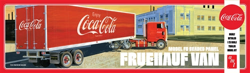 AMT 1/25 Fruehauf Beaded Van Semi Trailer (Coca-Cola) | 849398026144