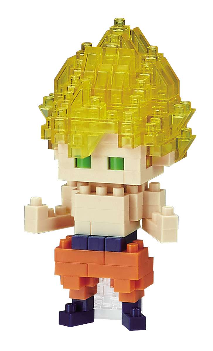 Nanoblock Character Collection Series, Son Goku Super Saiyan 'Dragon Ball Z' | 4972825213469