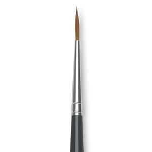Da Vinci Watercolor Series 35 Maestro Kolinsky Brush - Long Tapered Round, Short Handle, Size 0 | 4017505006761