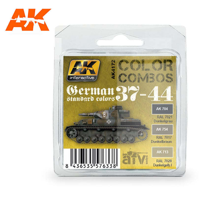 AK Interactive German Standard 37-44 Color Combo | 8436535576338