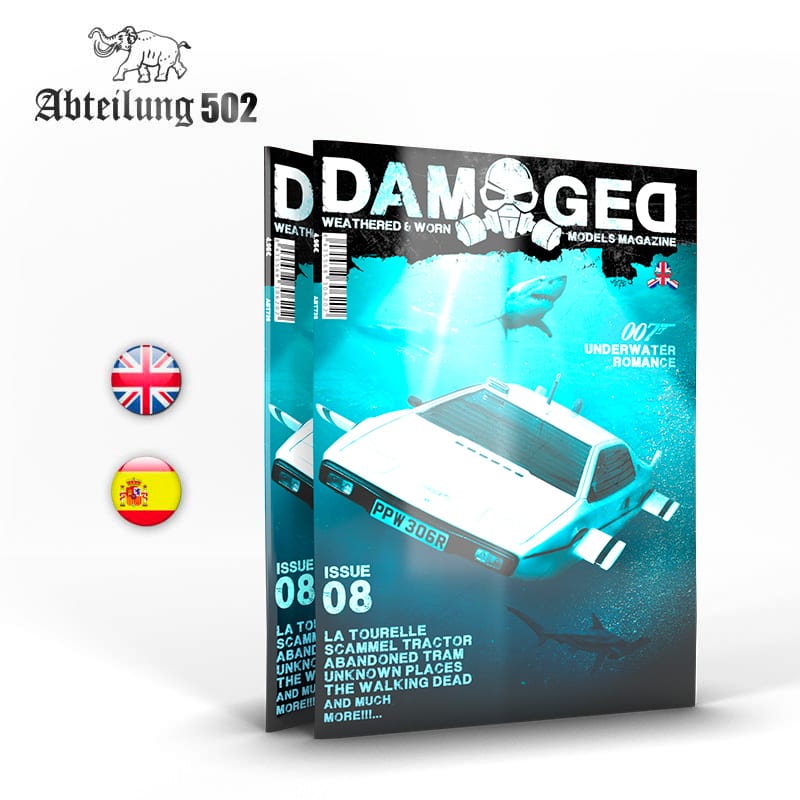 Abteilung502 DAMAGED, Worn & Weathered Models Magazine - 08 (Spanish) | 8435568306219