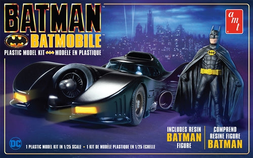 AMT 1/25 Batman 1989 Batmobile with Resin Batman Figure 2T | 849398025819