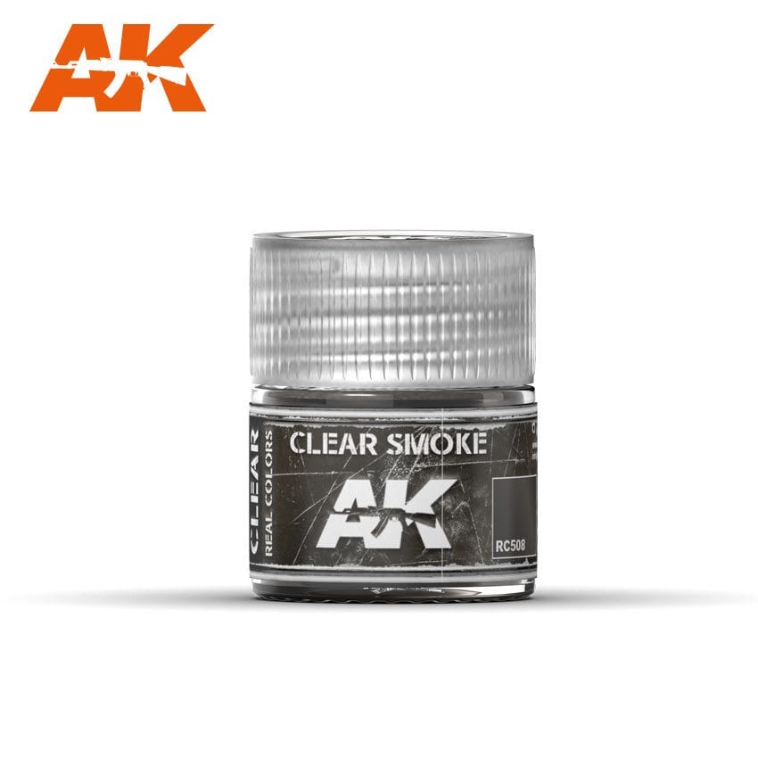 AK Interactive Real Colors Clear Smoke 10ml | 8436564923615