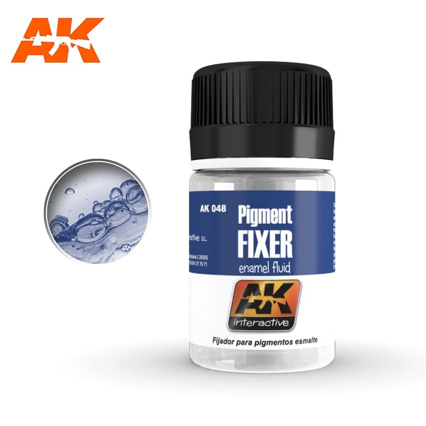 AK Interactive Pigment Fixer | 8436535570480