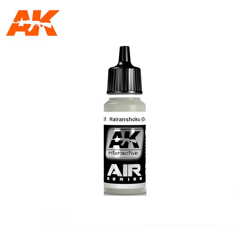 AK Interactive Hairyokushoku (Grey-Green) 17ml | 8436564928542