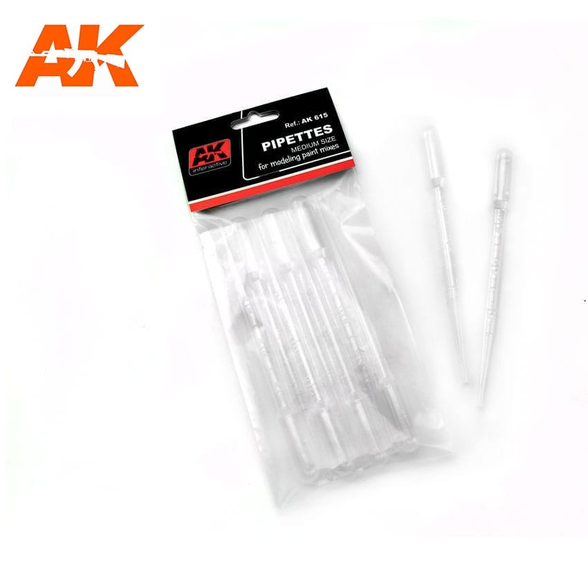 AK Interactive Pipettes Medium Size (7 Units) | 8436535576154