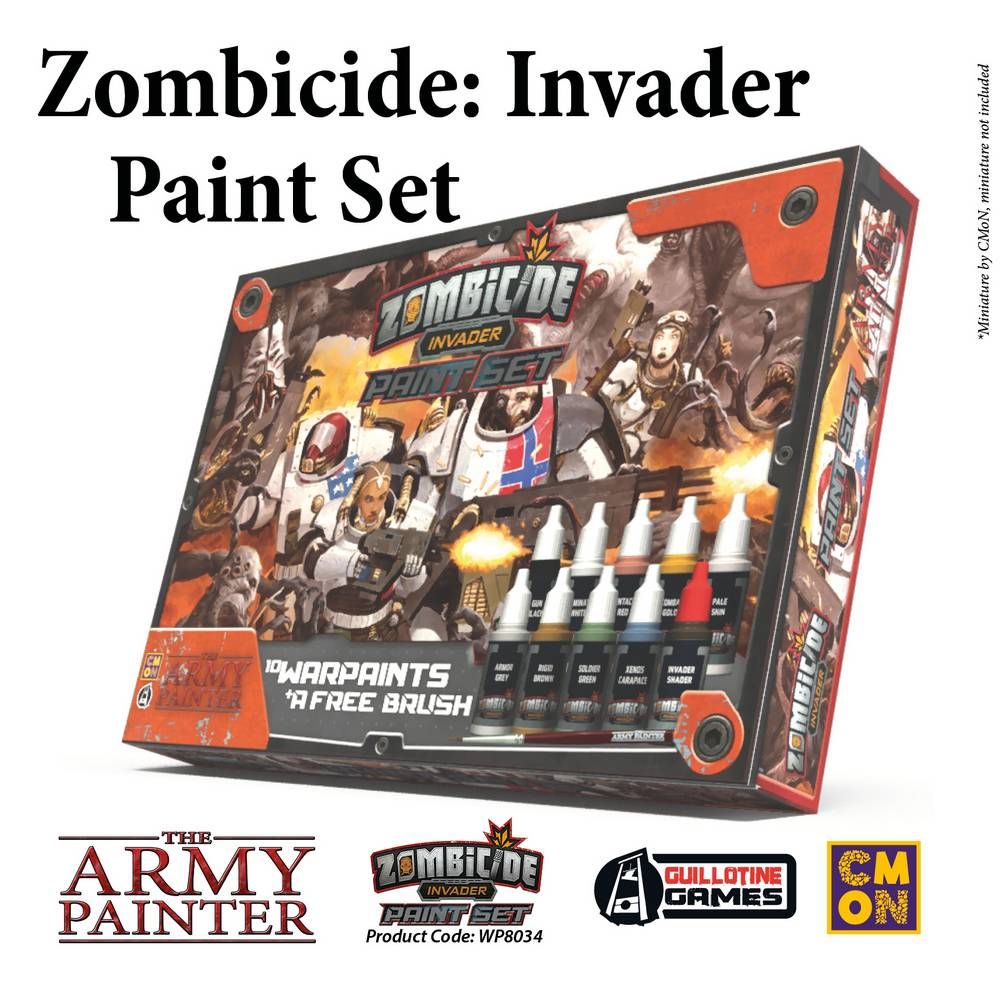 Army Painter Zombicide: Invader Paint Set | 5713799803404