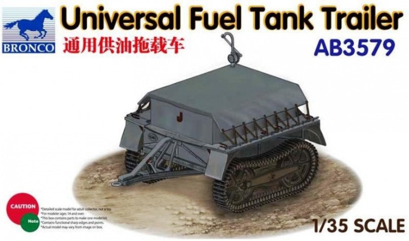 Bronco Models 1/35 Universal Fuel Tank Trailer | 6970162330090