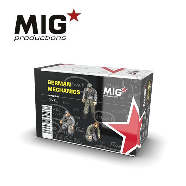 MIG 1/72 German Mechanics | 8435568305038
