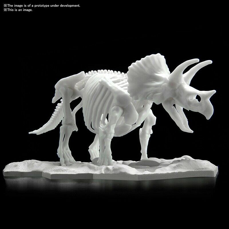 Bandai Spirits 1/32 Triceratops Dinosaur Limex Skeleton Model Kit | 4573102616609