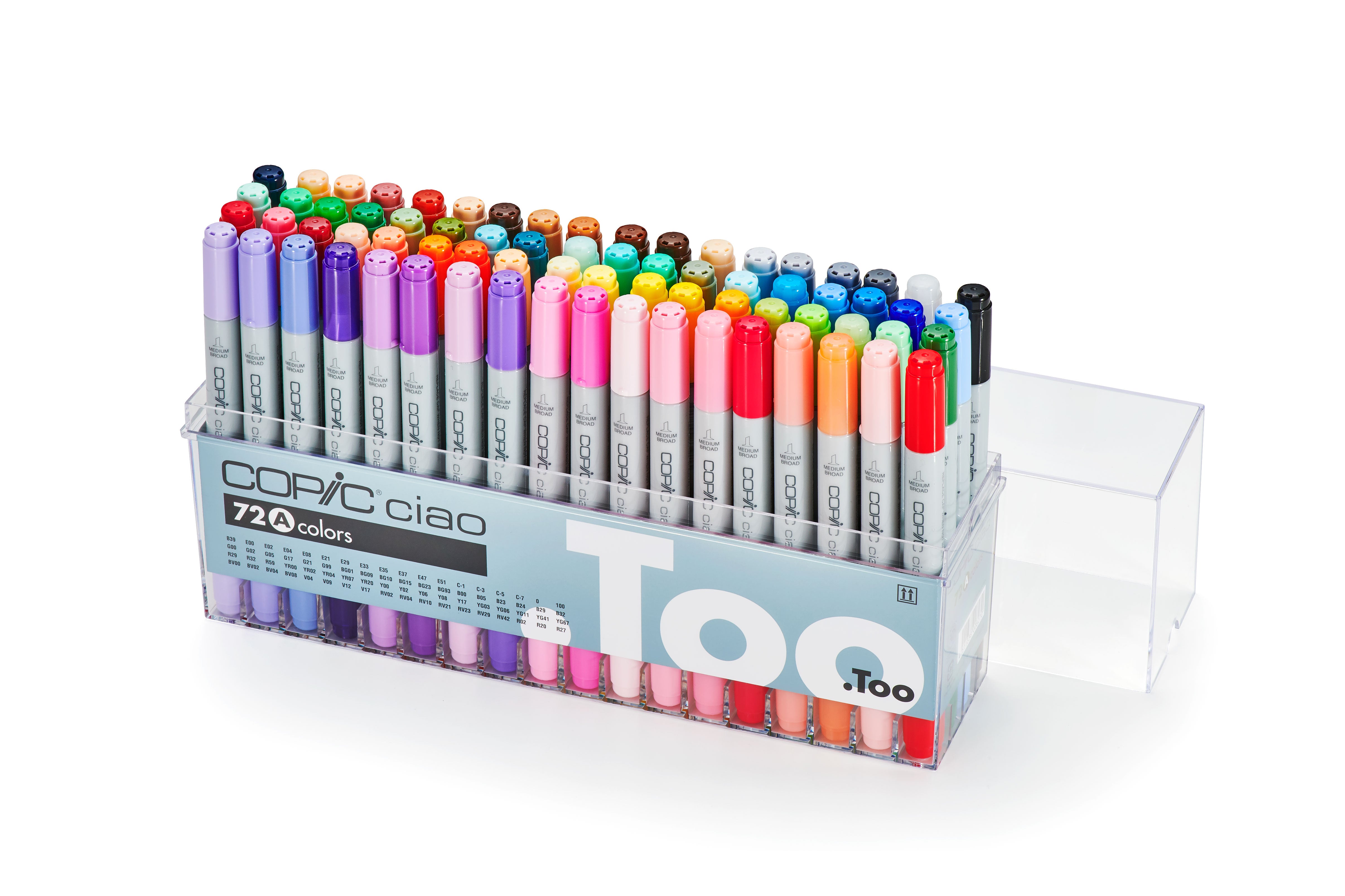 Copic Ciao Marker 72Pc Set A, 72A | 4511338008270