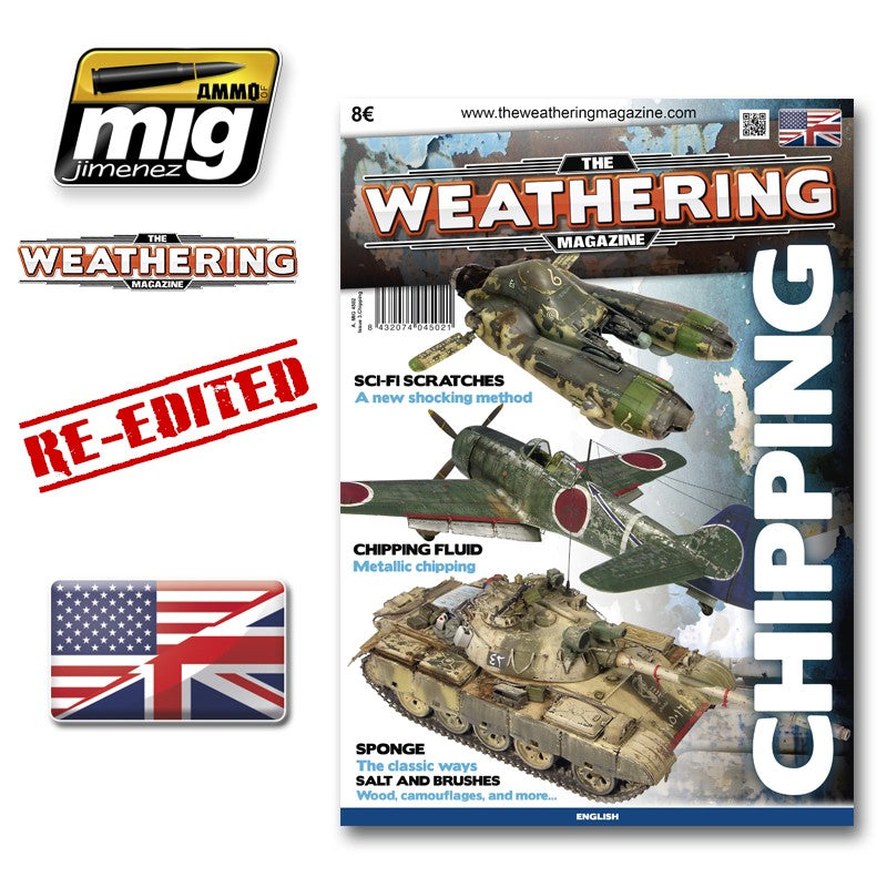 Ammo Mig The Weathering Magazine No 3: Chippings (English) | 8432074045021