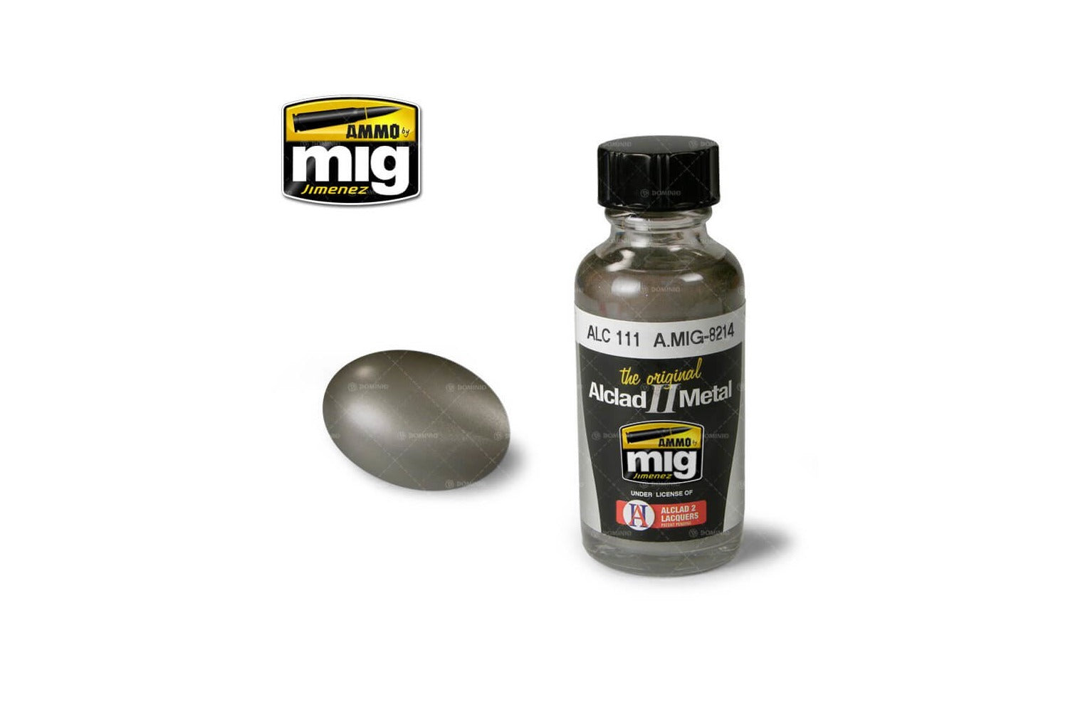 Ammo Mig Magnesium Alclad Metallic Paint ALC111, 30ml | 8432074082149