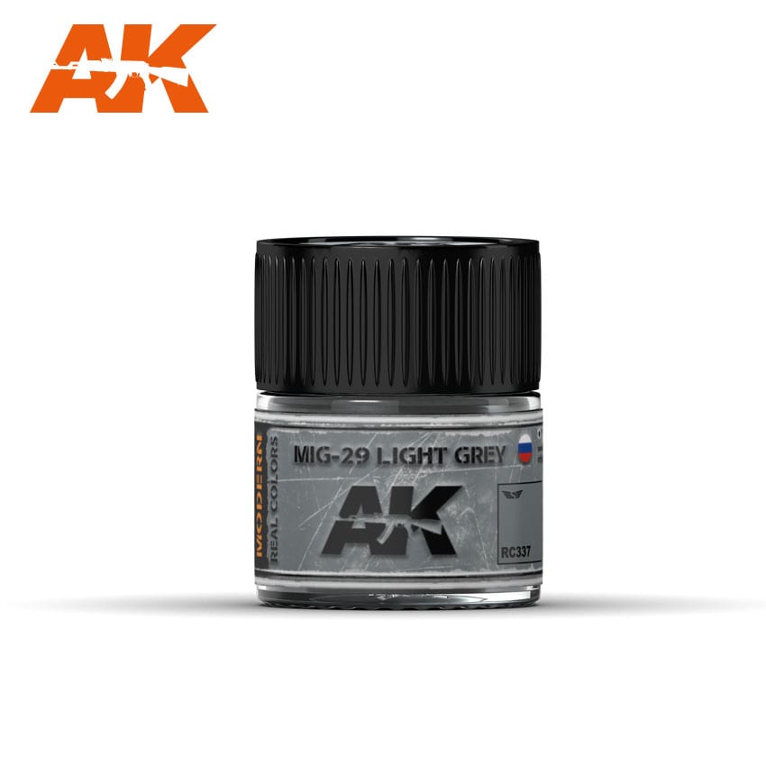 AK Interactive Real Colors MIG-29 Light Grey 10ml | 8436564929822