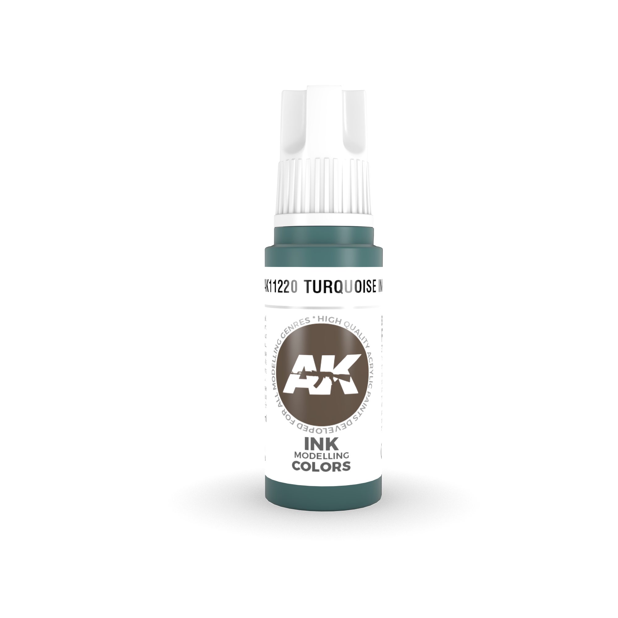 AK Interactive 3G Acrylic Turquoise INK 17ml | 8435568304536