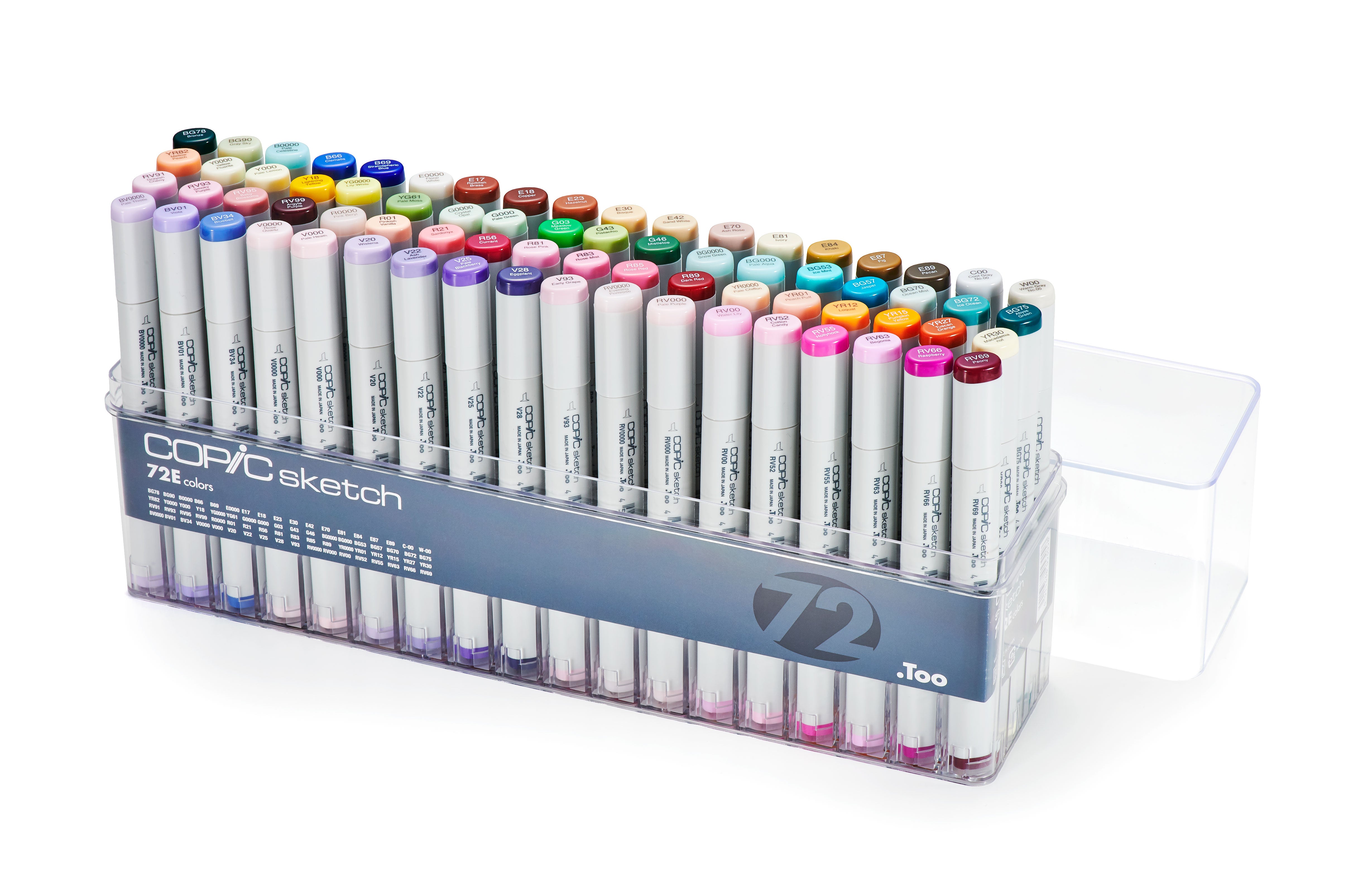 Copic Sketch Marker 72Pc Set E, 72E | 4511338053058