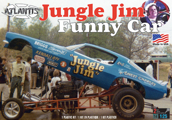 Atlantis 1/25 1971 Jungle Jim Camaro Funny Car | 850002740813