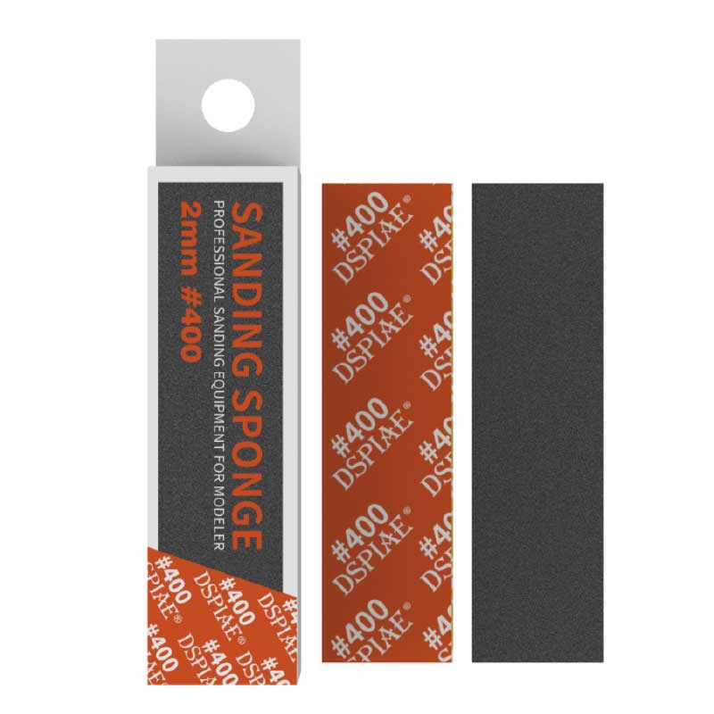 DSPIAE 2mm #400 Sanding Sponge 5Pcs | 6970845562855