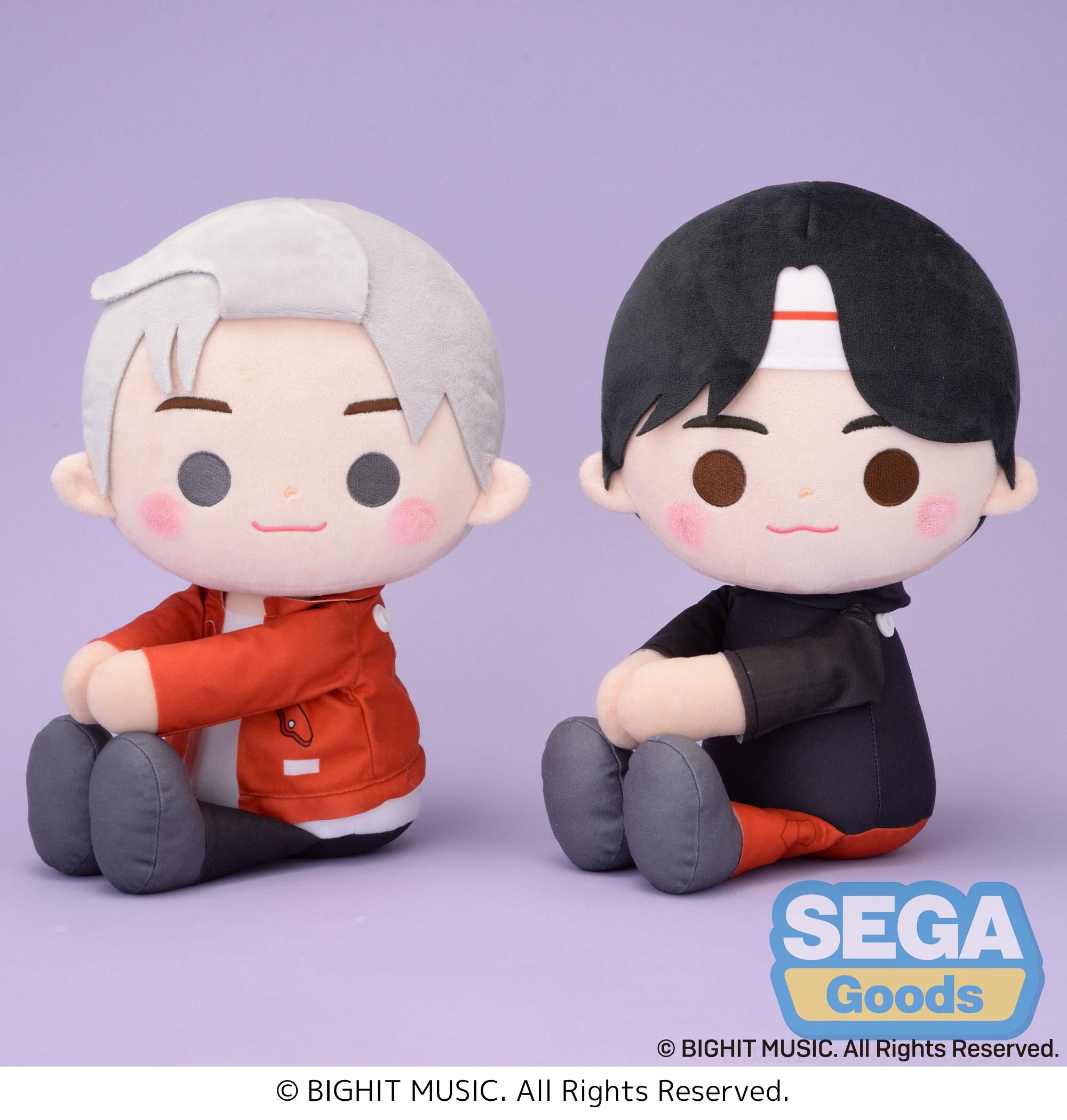 TinyTAN Series MIC Drop RM & Jin SP Attaching Plush | 4580779504467