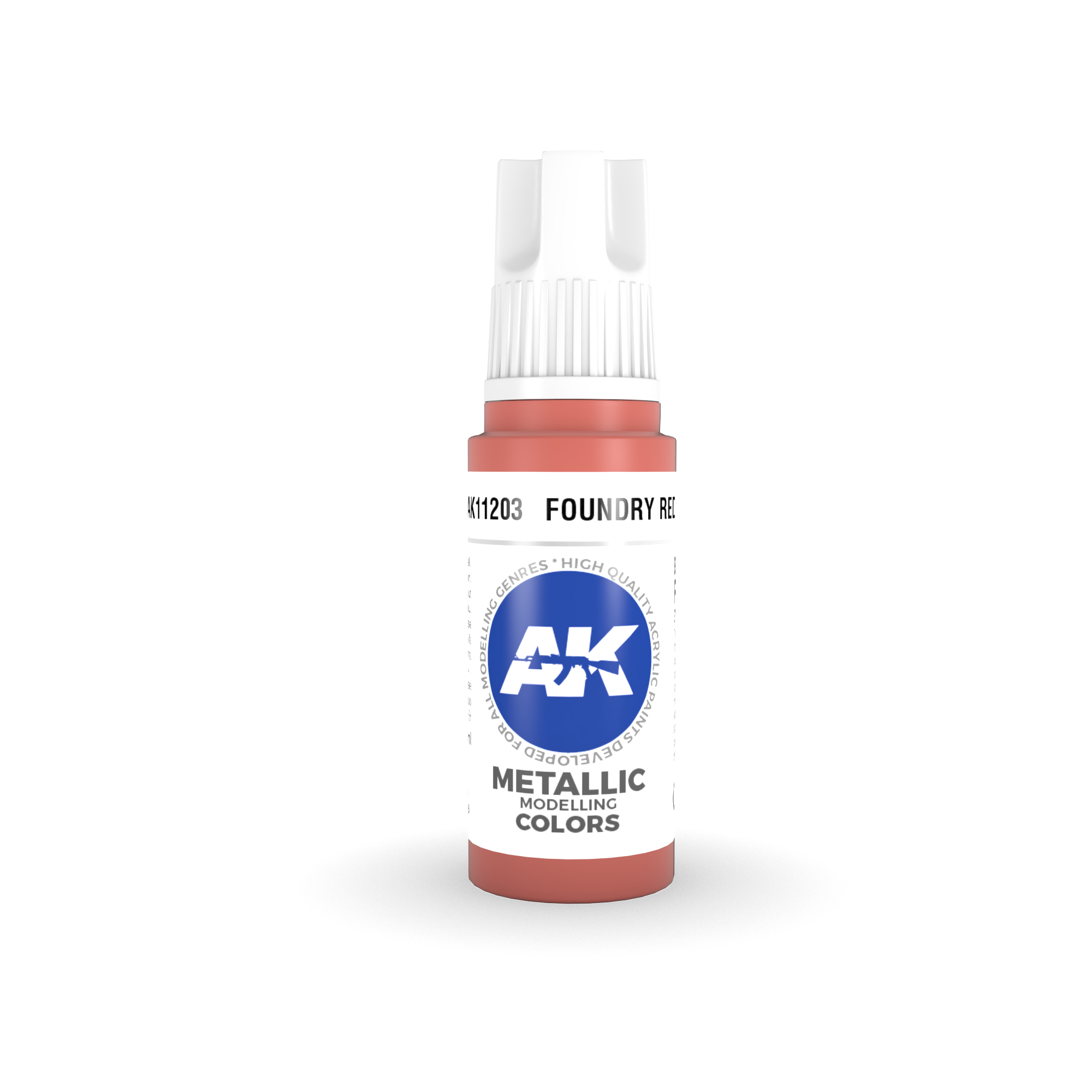 AK Interactive 3G Acrylic Foundry Red 17ml | 8435568304369