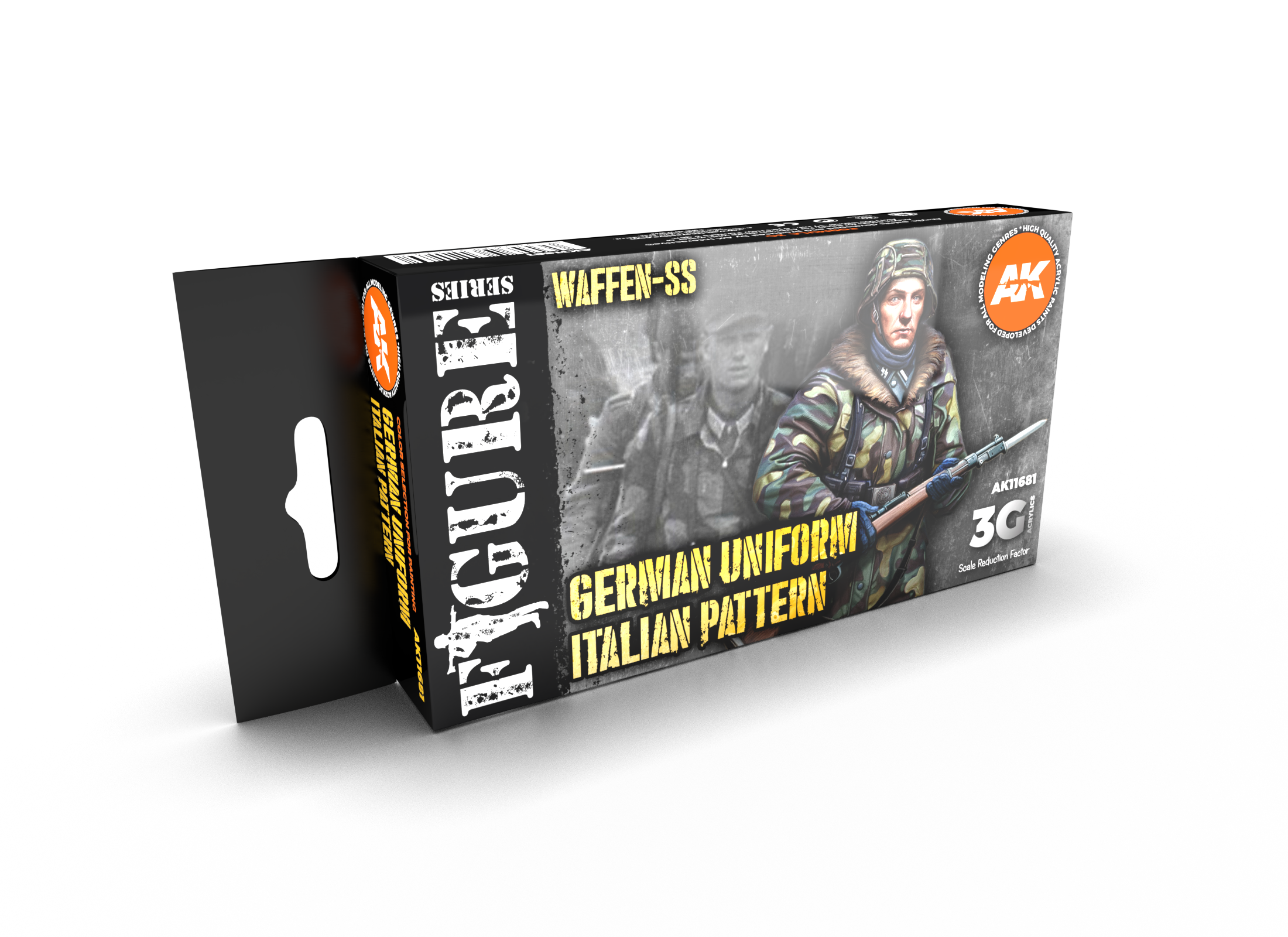 AK Interactive 3G WWII German Italian Camouflage | 8435568312180