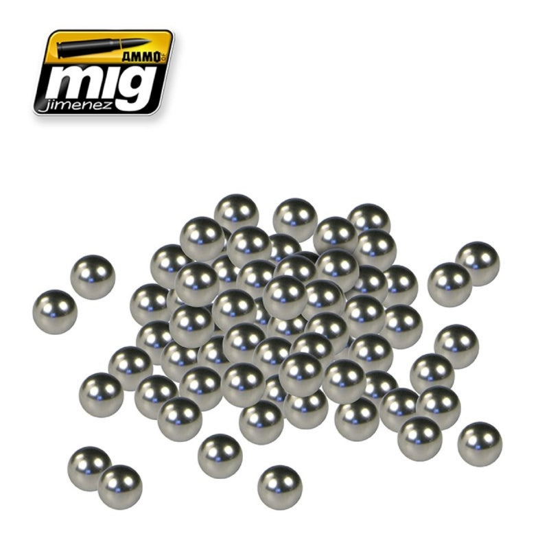 Ammo Mig Stainless Steel Paint Mixers (5mm) | 8432074080039