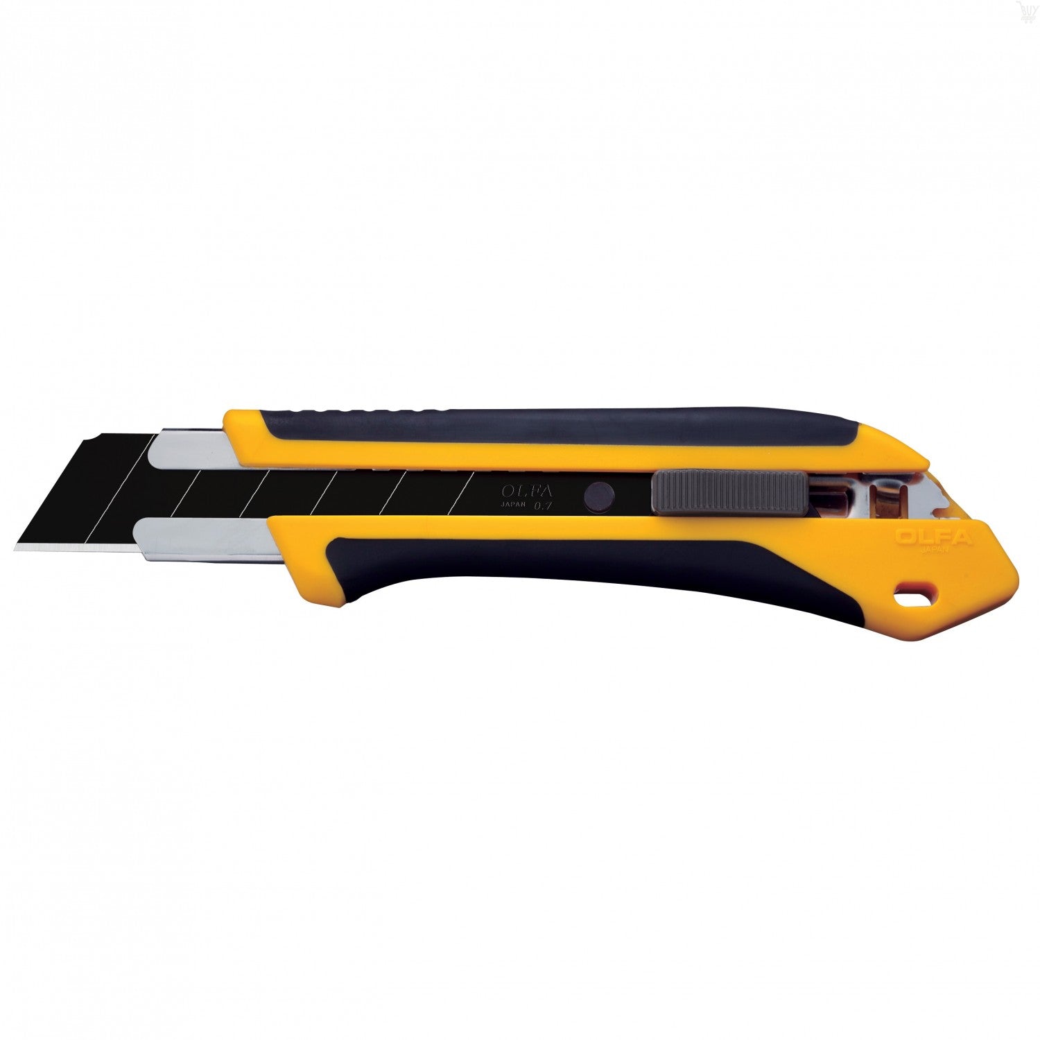 OLFA 25mm XH-AL Fiberglass Rubber Grip Auto-Lock Utility Knife | 91511610529
