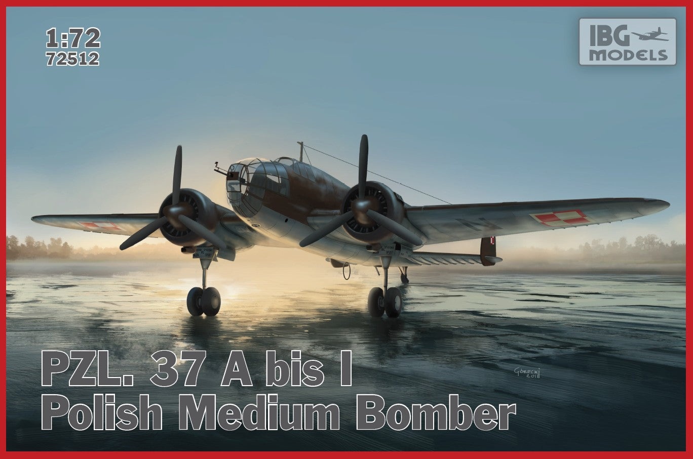 IBG Models 1/72 PZL. 37 A bis Los – Polish Bomber Plane | 5907747901339