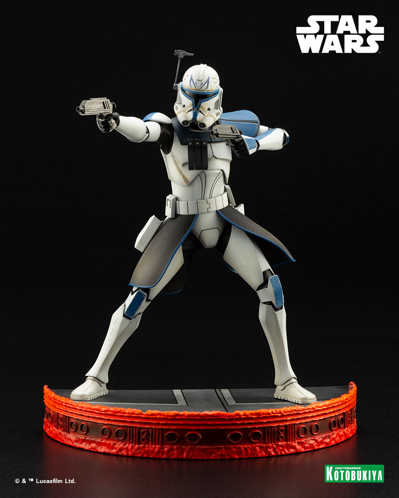 Kotobukiya 1/7 Star Wars: The Clone Wars Series Artfx Captain Rex Escape from the Clones, Pre-Painted PVC Statue | 190526037267
