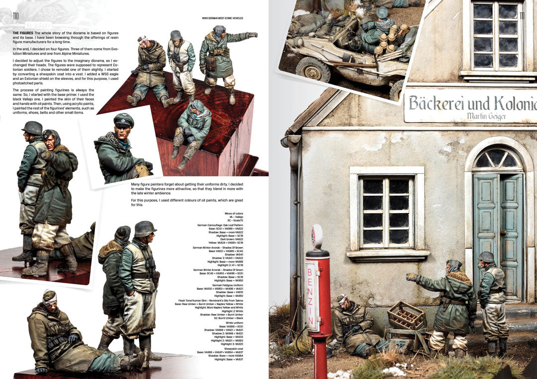 AK Interactive WWII German Most Iconic SS Vehicles. Vol 1 | 8435568308312