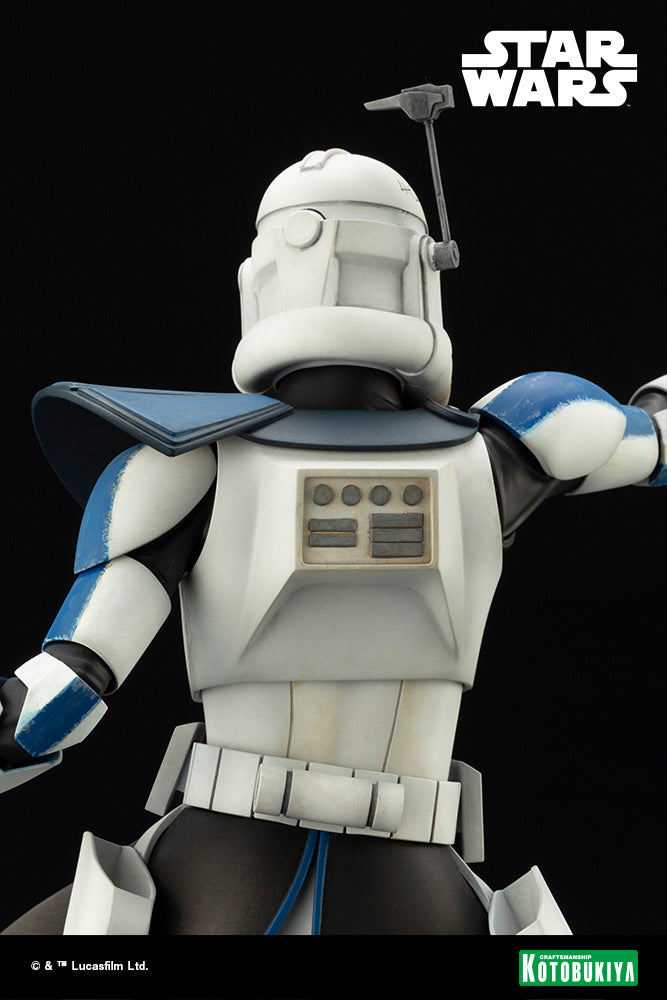 Kotobukiya 1/7 Star Wars: The Clone Wars Series Artfx Captain Rex Escape from the Clones, Pre-Painted PVC Statue | 190526037267