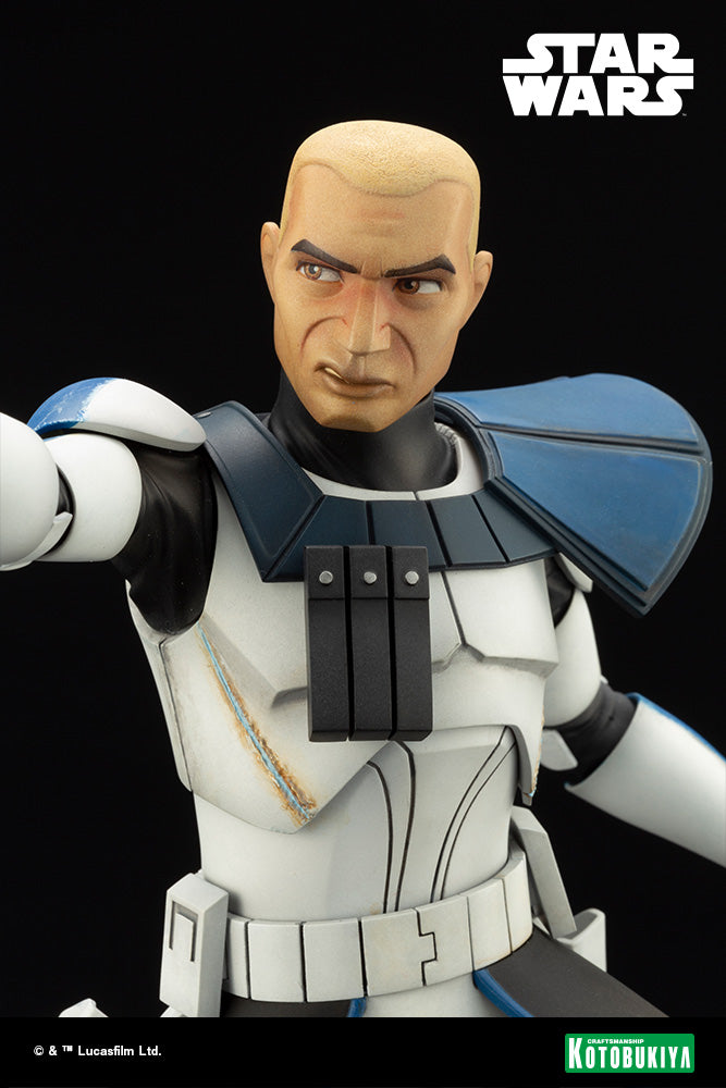 Kotobukiya 1/7 Star Wars: The Clone Wars Series Artfx Captain Rex Escape from the Clones, Pre-Painted PVC Statue | 190526037267