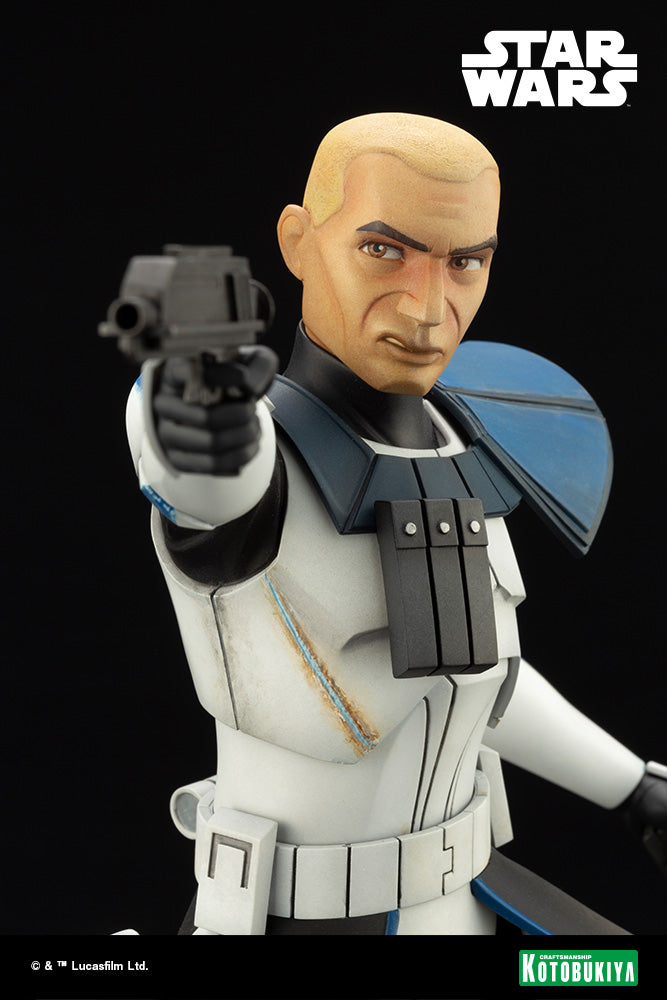 Kotobukiya 1/7 Star Wars: The Clone Wars Series Artfx Captain Rex Escape from the Clones, Pre-Painted PVC Statue | 190526037267