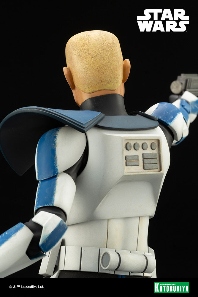 Kotobukiya 1/7 Star Wars: The Clone Wars Series Artfx Captain Rex Escape from the Clones, Pre-Painted PVC Statue | 190526037267