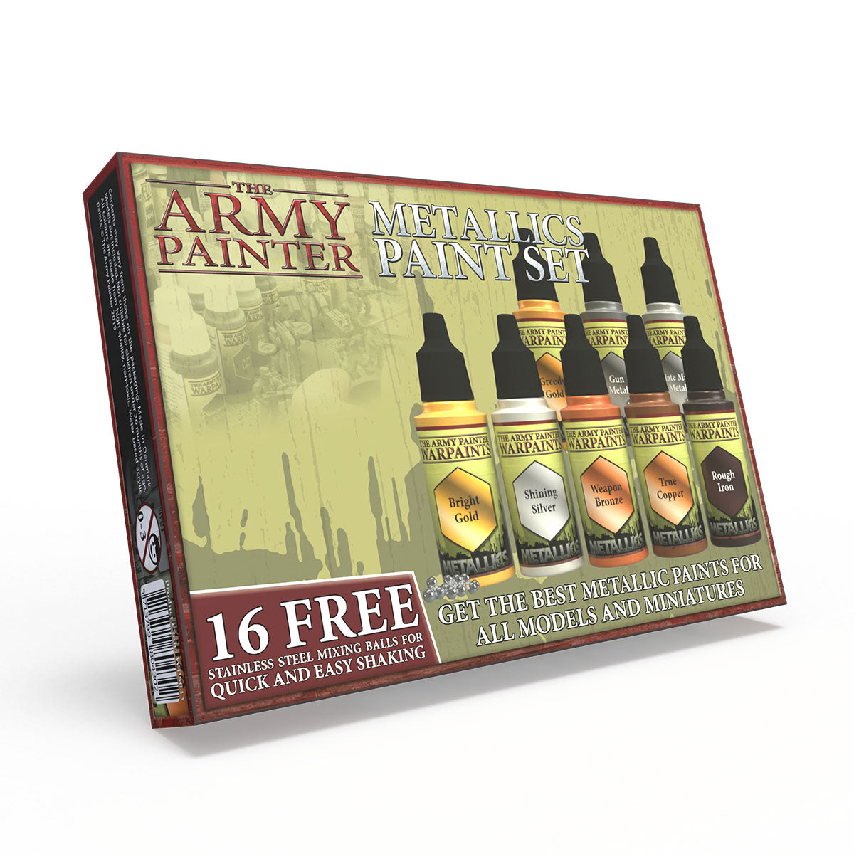 Army Painter Warpaints Metallic Paint Set | 5713799804302