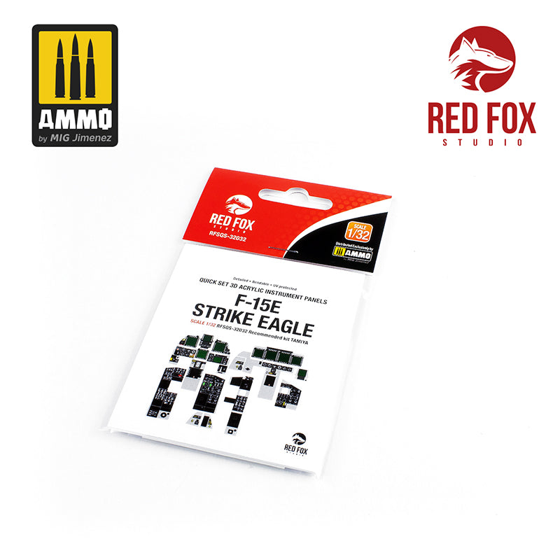 Red Fox Studio 1/32 F-15E Strike Eagle (for Tamiya Kit) | 5999571350315