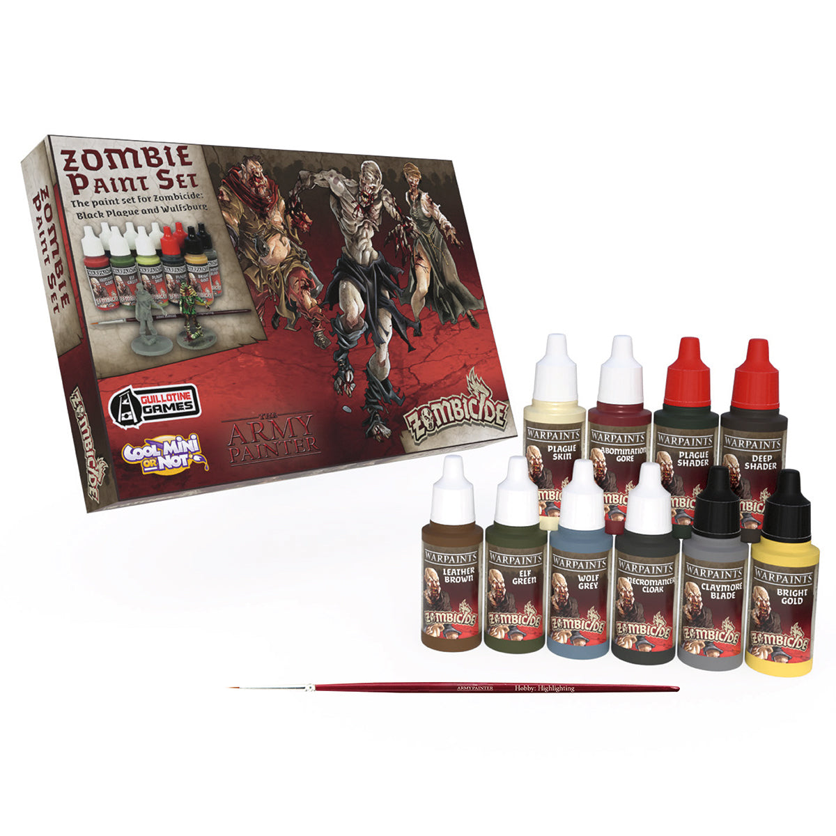 Army Painter Zombicide: Black Plague Paint Set | 2580120006666
