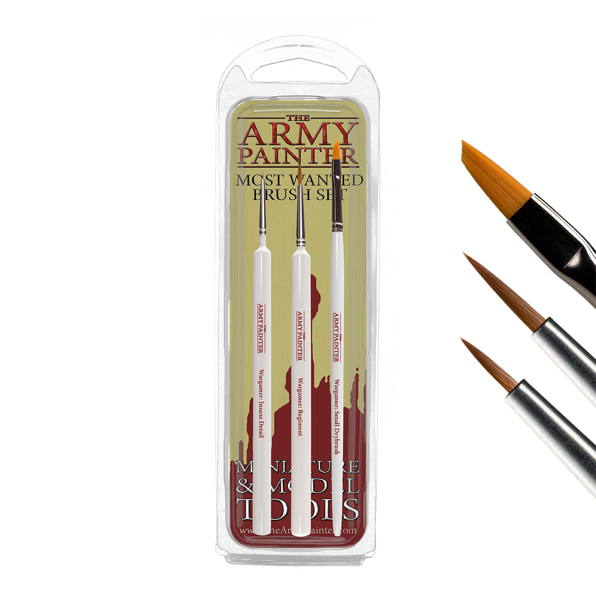 Army Painter Most Wanted Brush Set | 5713799504301